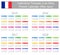 2015-2018 Type-1 French Calendar Mon-Sun