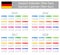 2015-2018 Type-1 German Calendar Mon-Sun
