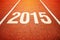 2015 on athletics all weather running track