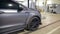 2015 Ford Edge gray sport. sports car cover tuning. on the technical service