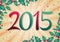 2015 lettering with poinsettia - mexico - italy colors