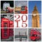 2015, London photos collage