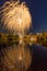 2016 Marathon Fireworks , Central Park Lake New York City