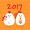 2017 Chinese New Year Cards