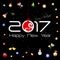2017 Origami Happy New Year Ball