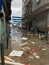 2017 Typhoon Hato Attack Aftermath Macau Flooding Destruction City Center Street Alley Disaster Tropical Storm Property Damagea