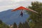 2018-06-30 Tolmin, Slovenia. Funny beginner hang glider pilot try to land his wing