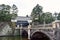 2018 New photo of Moat and bridge of Imperial Palace Garden in Japan Tokyo