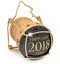 2018 New Year`s Champagne Cap