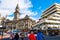 2018 Nov 1st, New Zealand, Dunedin, View of the city and people in the morning