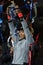 2018 US Open champion Naomi Osaka of Japan of United States posing with US Open trophy during trophy presentation