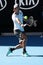 2019 Australian Open champion Lorenzo Musetti of Italy in action during his Boys` Singles final match in Melbourne Park