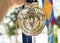 2019 New York City Marathon finishers medal