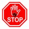 2019 Novel Corona Virus, Stop Sign