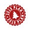 2019 PLAN Scratched Stamp Seal with Fir-Tree