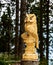 in 2019 a tornado felled trees in the Italian woods on the border of Austria and nice sculptures were created from the trunks
