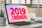 2019 Trends on screen laptop computer.