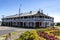 2019, view, Commonwealth Hotel, unique, country, style, pub, bar, built, 20th century, architecture, verandah, balustrade, arch,