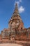 2019 - Wat Chaiwattanaram Pagoda in Ayutthaya Archaeological and Archaeological Architecture style promote by UNESCO