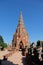 2019 - Wat Chaiwatthanaram historical buildings with ancient mural painting in Ayutthaya Archaeological and Architecture style