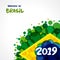 2019 welcome to Brazil background