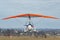 2020-02-09 Byshiv, Ukraine. Motorized hang glider flight