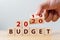 2020 budget financial management concept