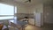 2021-01-18 - Iskele, Northern Cyprus. Caesar resort Compact modern apartment interior, kitchen, appliances, furniture