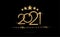 2021 Awarding the nomination ceremony luxury black wavy background with golden glitter sparkles. Vector background