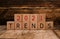 \'2021 trends\' written on wooden cubes on a wooden background