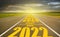 2022 end and start 2023 written road.