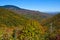2022 Fall Foliage from the Blue Ridge Mountains outside Asheville, NC
