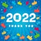 2022 thank you followers with colored likes