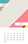 2023 april calendar abstract contemporary art vector. Desk, screen, desktop month 04, 2023, colorful 2023 calendar