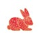 2023 Festive rabbit is a symbol of the New Year according to the Eastern Asian calendar.