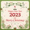 2023 new year greeting card, vector pro, design