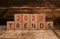 \'2023 trends\' written on wooden cubes on a wooden background