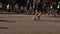 2024 L.A. Marathon runners in profile paced by camera
