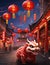 2024 Lunar Spectacle: Fireworks, Dragon Dance, and Spring Festival Splendor