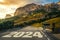 2024 New Year road trip travel and future vision bliss concept