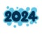 2024 number and bubbles