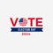 2024 United States of America presidential election vote banner