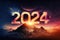 2024: A Year of Celebration and Numerical Significance. Happy New Year 2024. Generative Ai