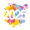 2025 watercolor icon