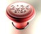 2035 STOP on red emergency push button - 3D rendering illustration