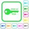 2048 bit rsa encryption vivid colored flat icons