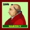206th Catholic Church Pope Martin V
