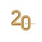 20th anniversary elegance logotype