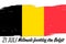 `21 Juli Nationale feestdag van BelgiÃ«` - 21 of July Belgian Independence Day, banner with grunge brush