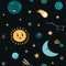 2101.i010.n007.F.c6.1308103507.Cute childish pattern. Seamless baby print with Sun Moon stars clouds and planets. Vector